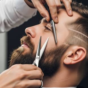 Recorte de barbas